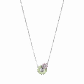Silver Daisy Pendant texture-silver-ornament  