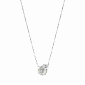Silver Daisy Pendant texture-silver-ornament  