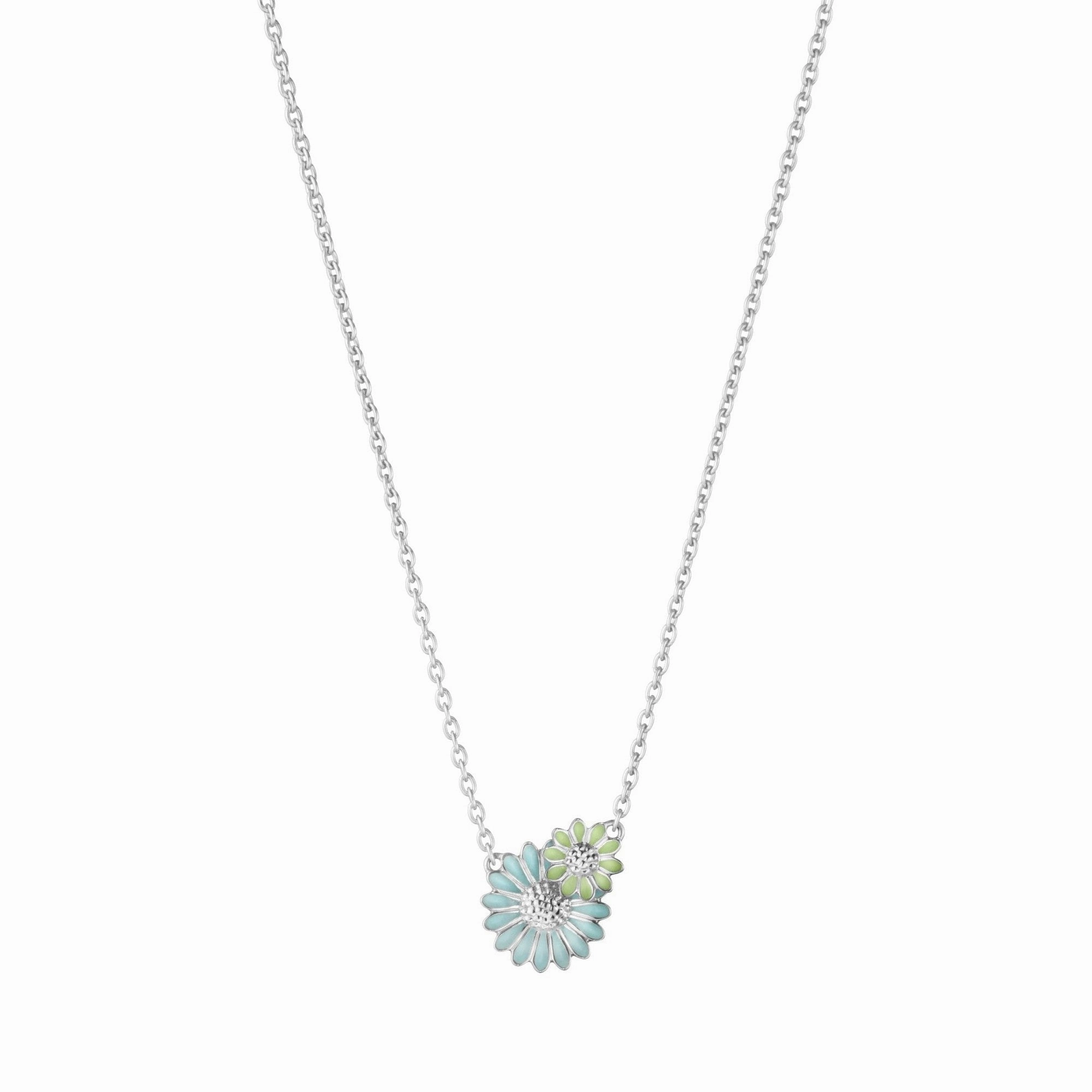 Silver Daisy Pendant texture-silver-ornament  