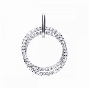Silver Df Cz-Entw Circ Pnd texture-silver-ornament  