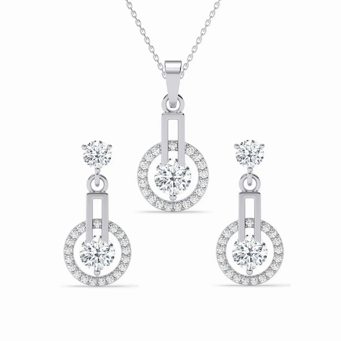 Silver Dulce Jewellery Set