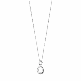 Silver Infinity Pendant texture-silver-ornament  