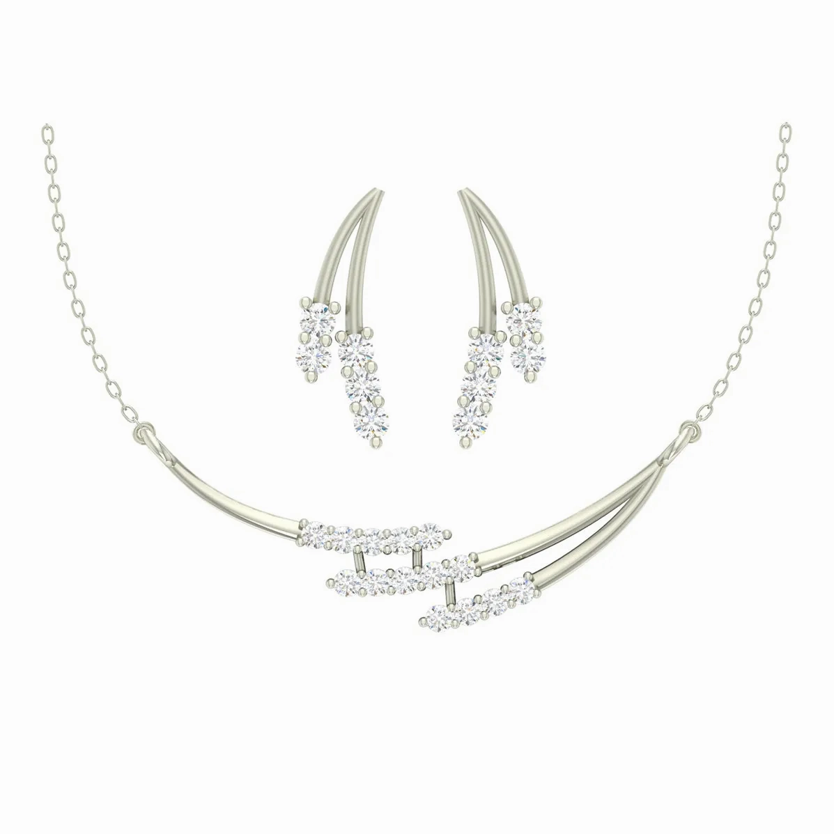 Silver Isla Jewellery Set