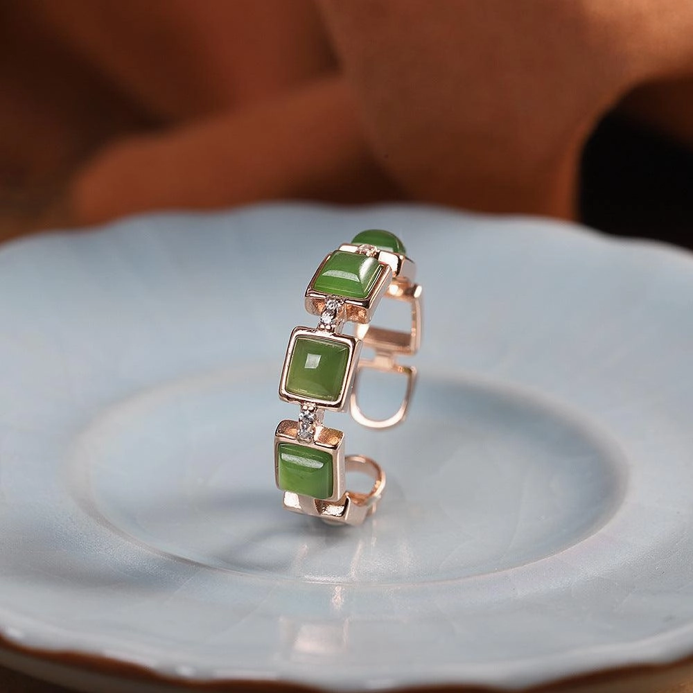 Silver Plated Hand Jewelry Fashion Ladies Wada Ring