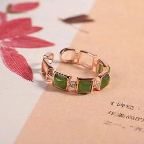 Silver Plated Hand Jewelry Fashion Ladies Wada Ring 