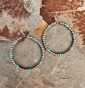 Silver Plated Hoop Earrings texture-rose-gold  