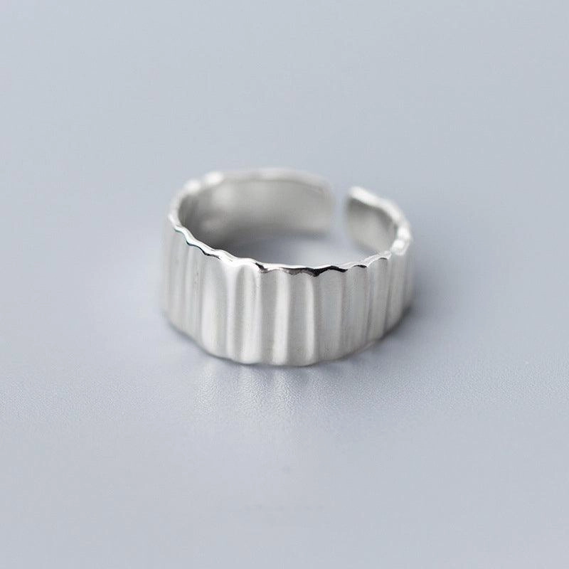 Silver Ring Female Japanese Korean Style Simple