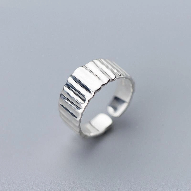 Silver Ring Female Japanese Korean Style Simple