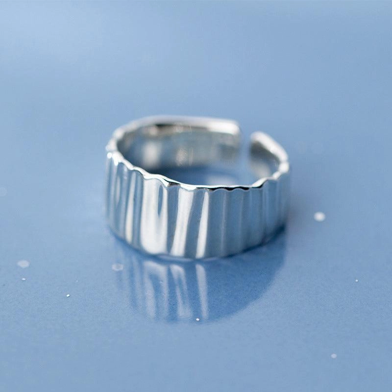 Silver Ring Female Japanese Korean Style Simple