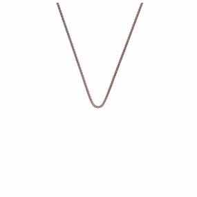 Silver Rose Gold Plated Popcorn Chain texture-silver-ornament  