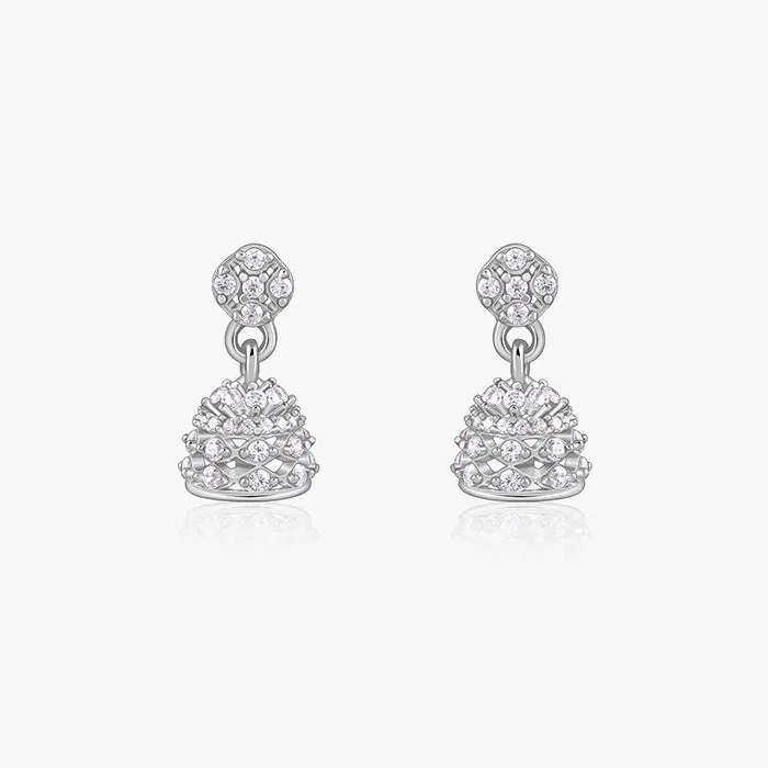 SIlver Sravasti Jhumki