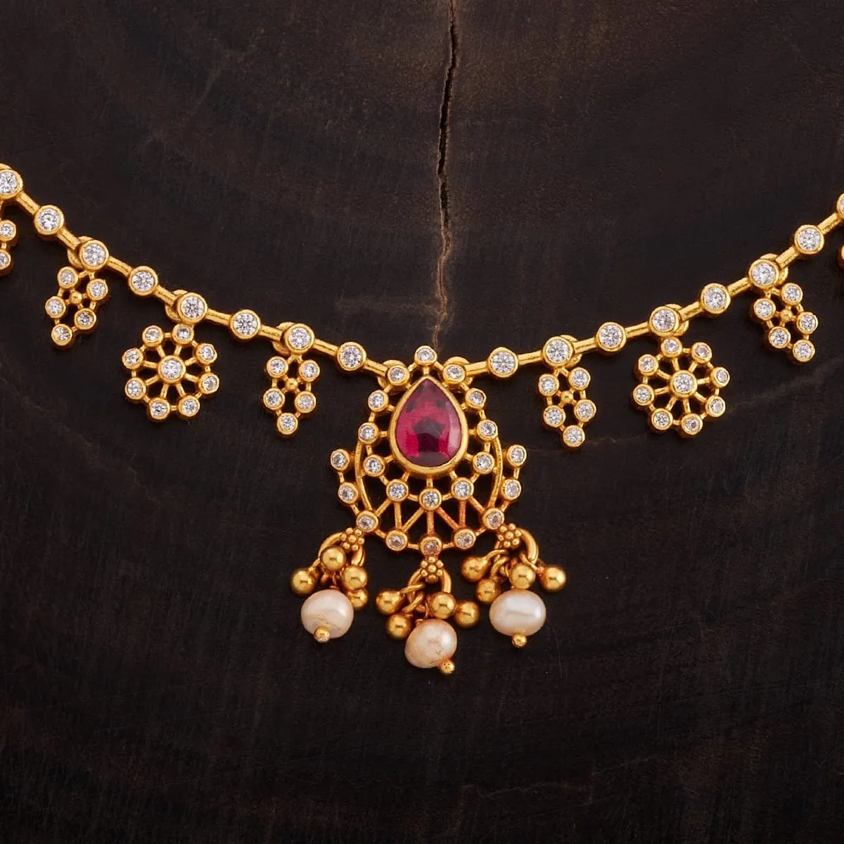 Silver Temple Necklace 162798
