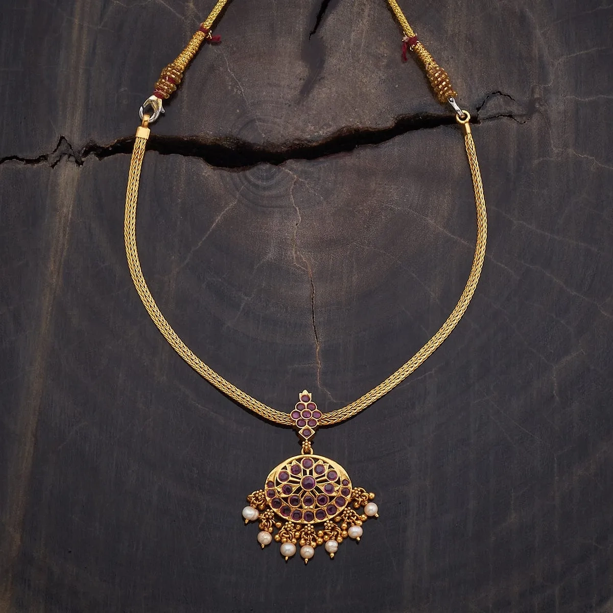 Silver Temple Necklace 177330