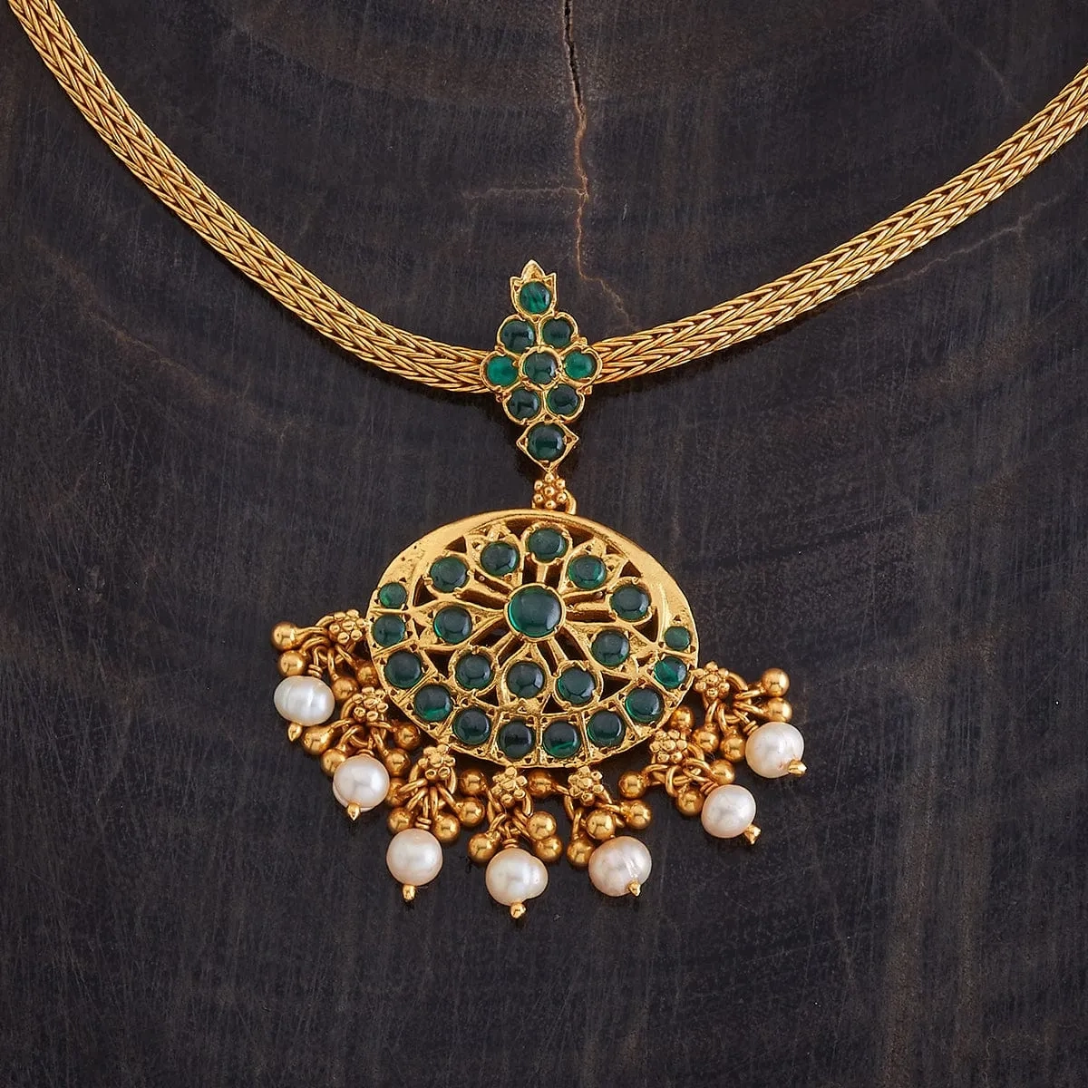 Silver Temple Necklace 177330