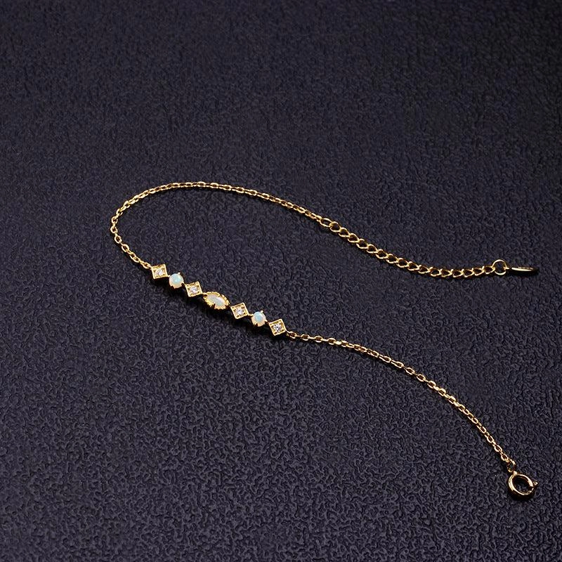 Simple Diamond Australian Treasure Bracelet Lady