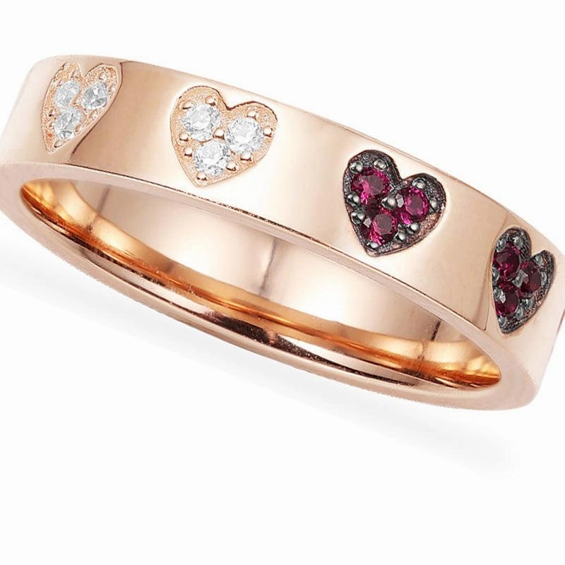 Simple Fashion Niche Design Couple Rings