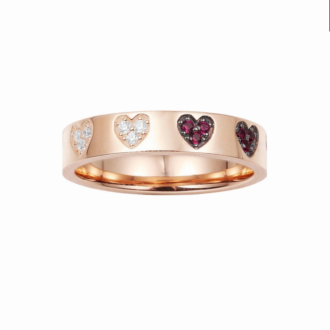 Simple Fashion Niche Design Couple Rings