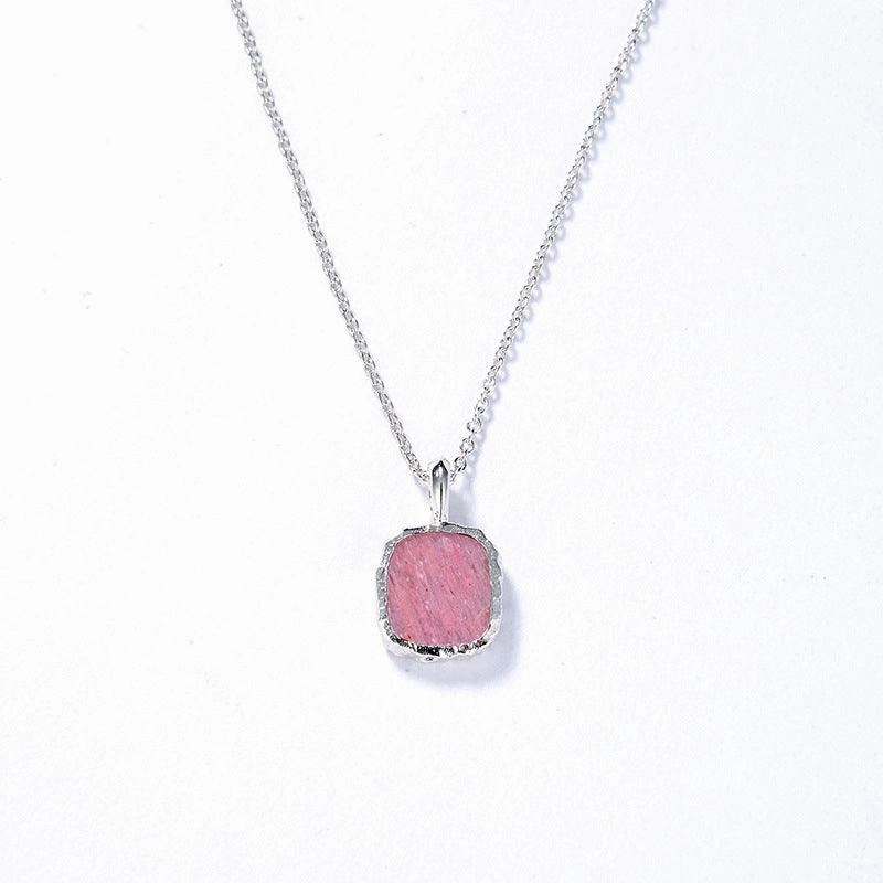 Simple Natural Tianhe Stone Moonlight Necklace