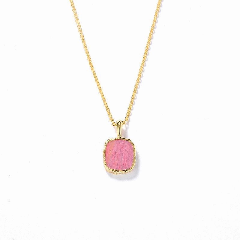 Simple Natural Tianhe Stone Moonlight Necklace