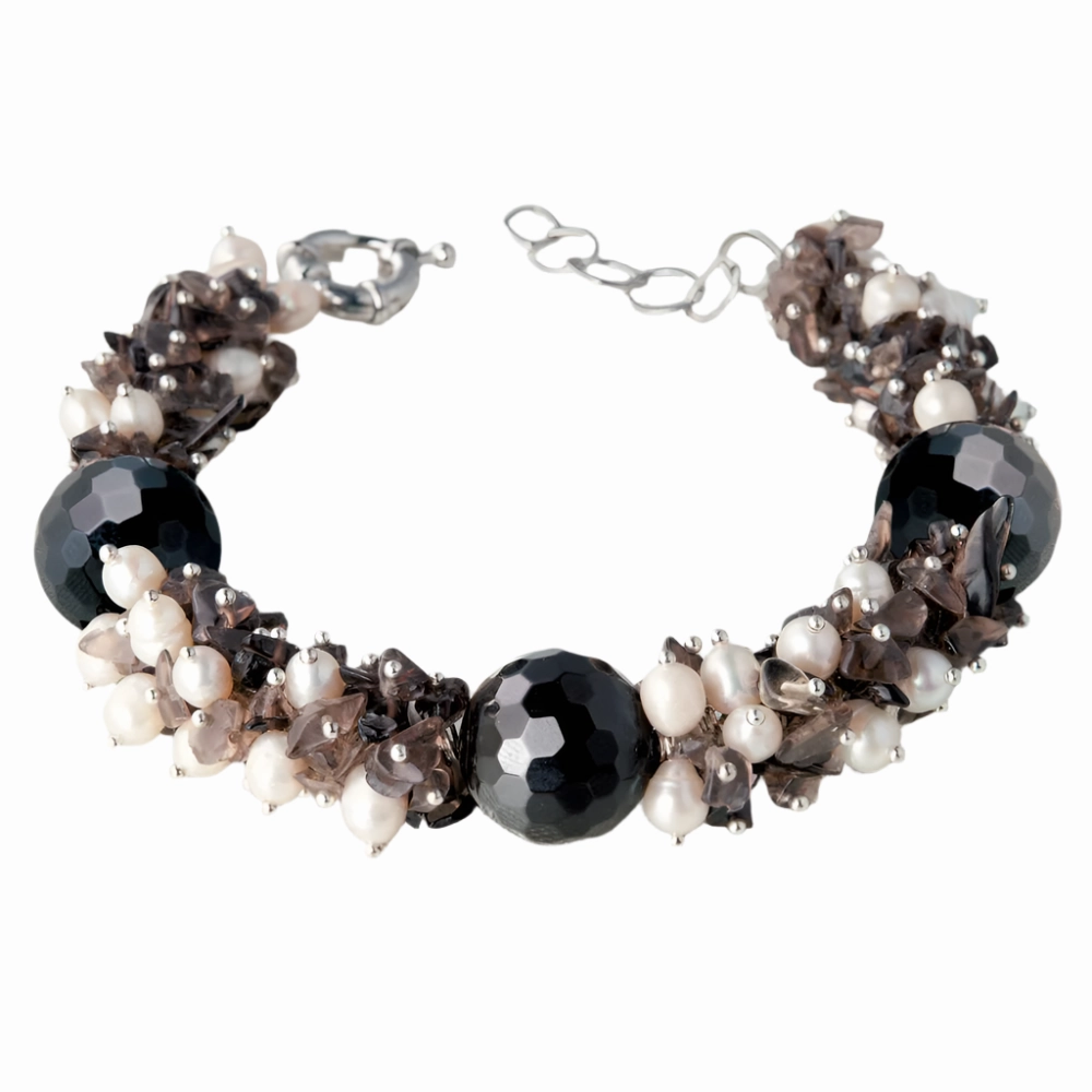 Smokey Garland Bracelet hand-chain-bracelet  