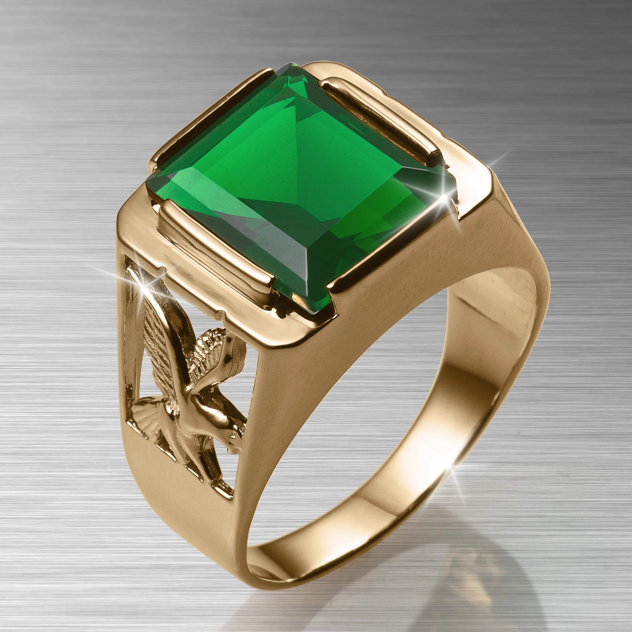Soaring Eagle Men's Ring