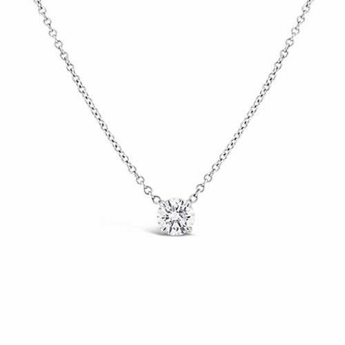 Solitaire Diamond Pendant