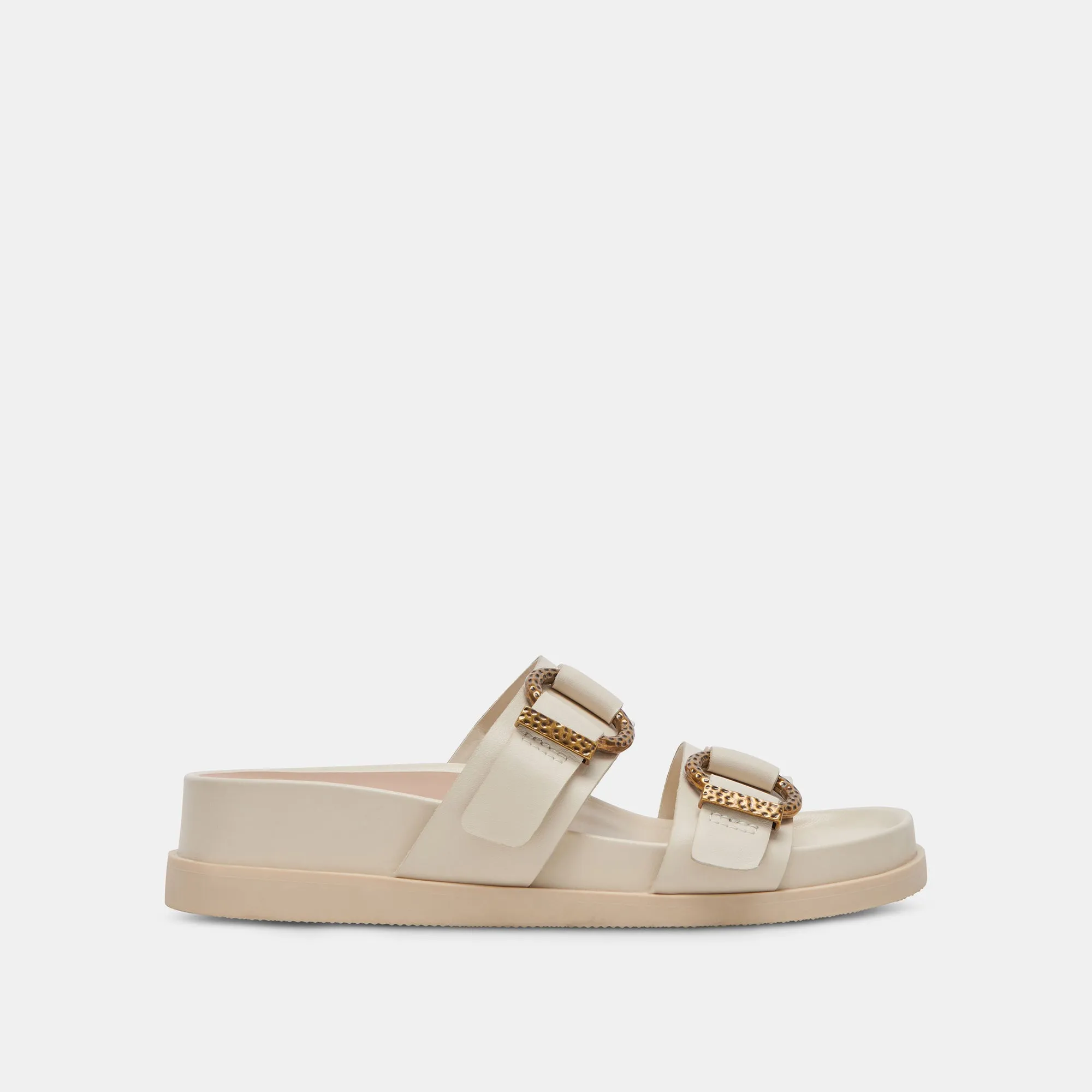 SOYA SANDALEN WEISSES LEDER