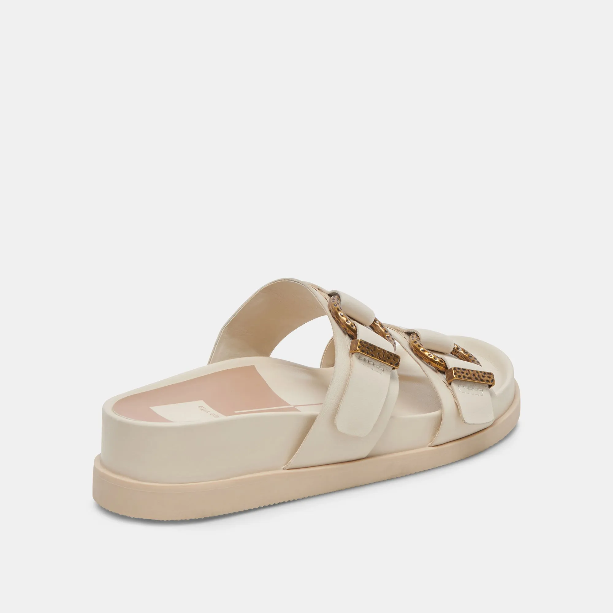 SOYA SANDALEN WEISSES LEDER