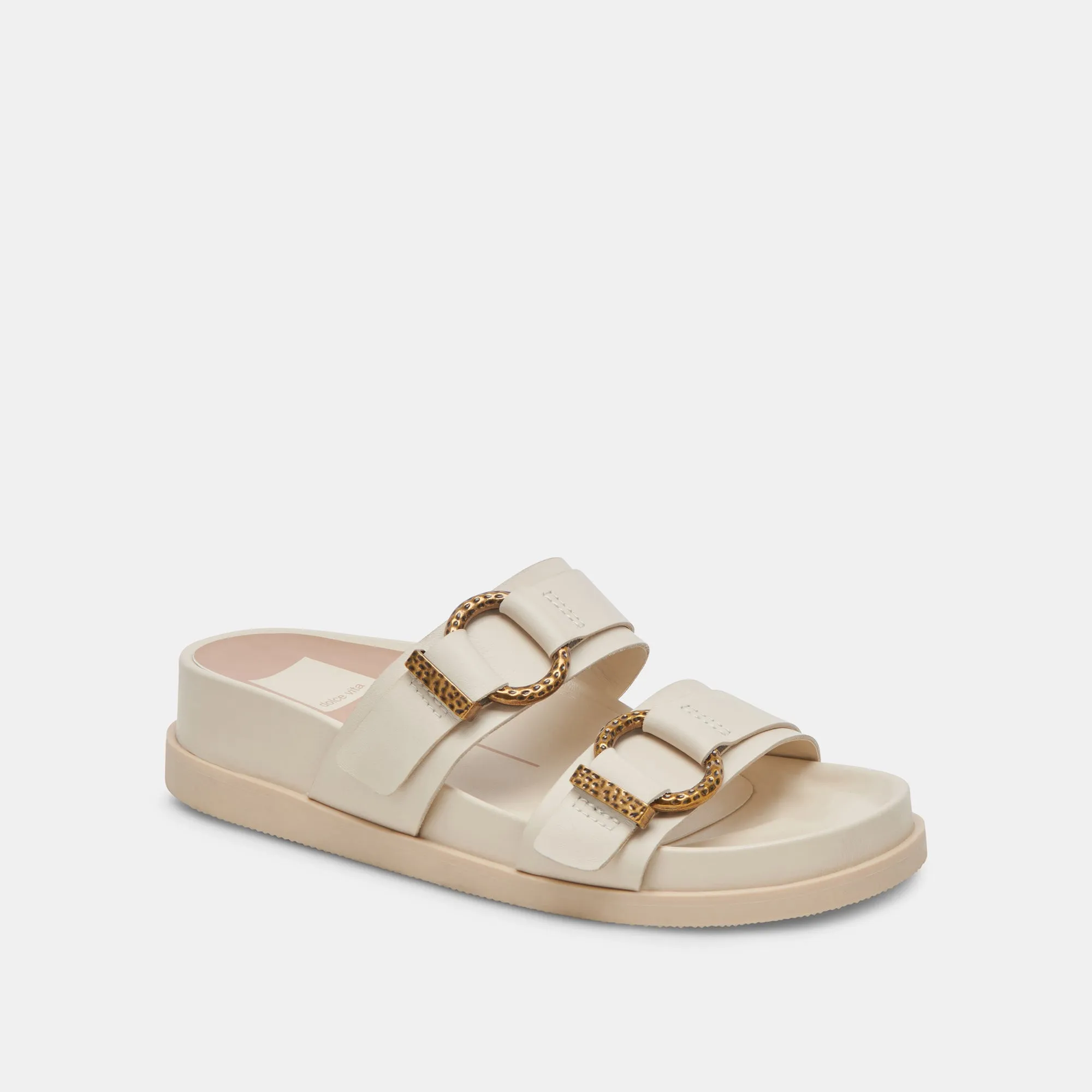 SOYA SANDALEN WEISSES LEDER