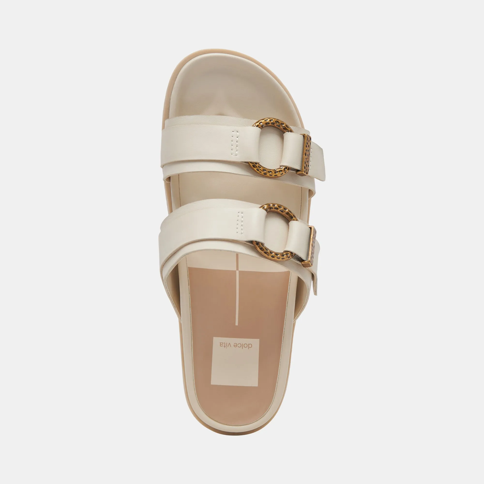 SOYA SANDALEN WEISSES LEDER