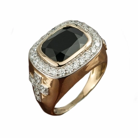 Spinel Cross Ring 