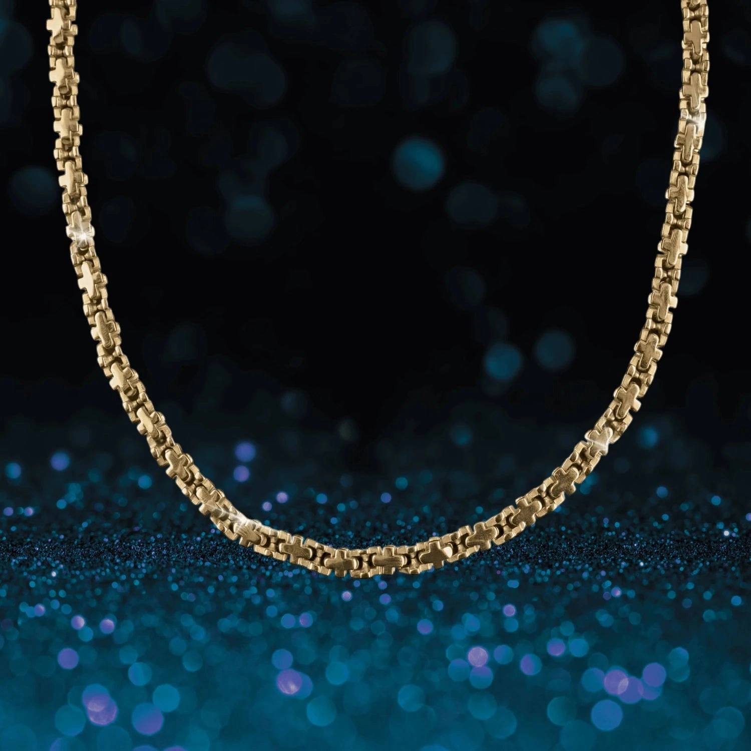 Stanford Men's Gold Necklace