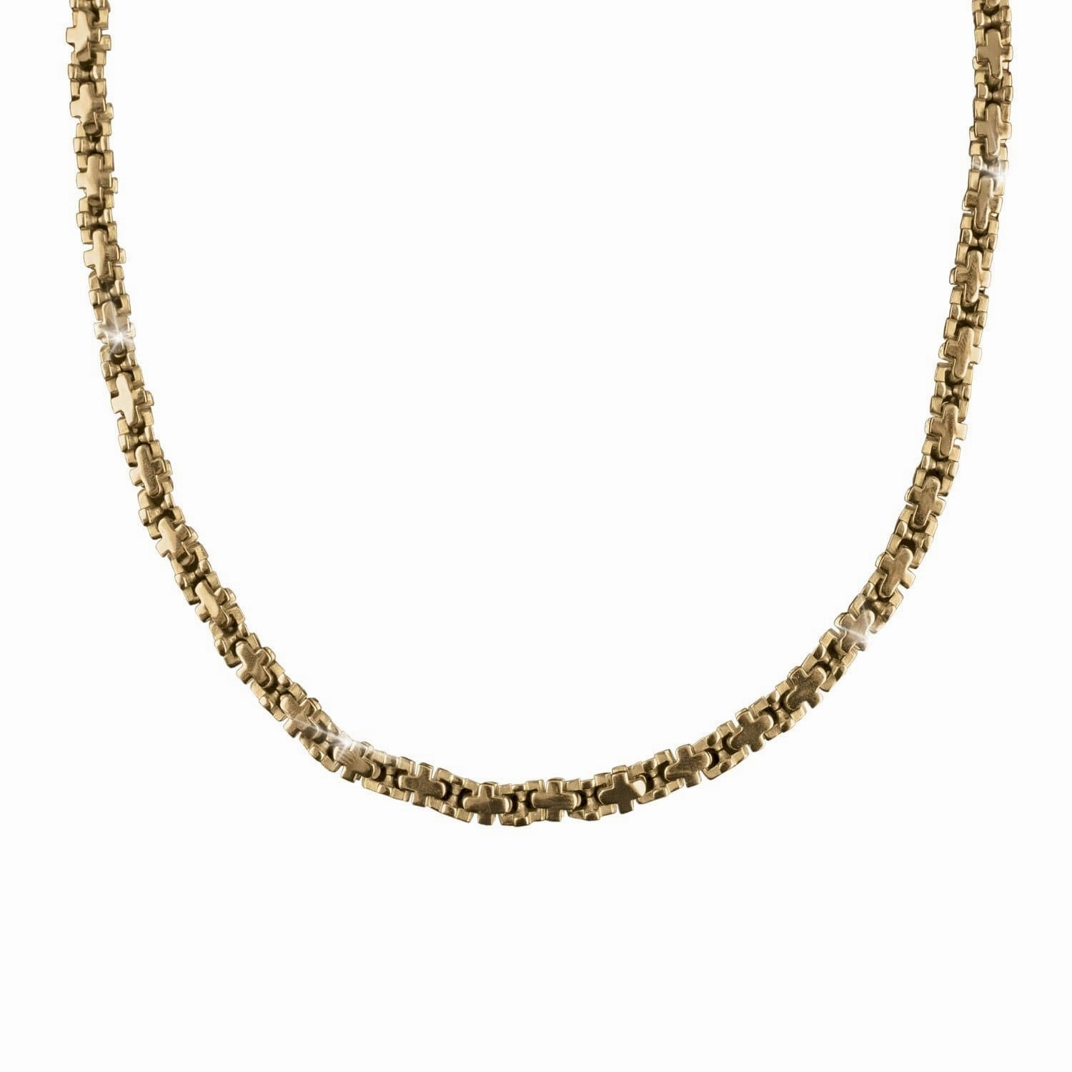 Stanford Men's Gold Necklace 
