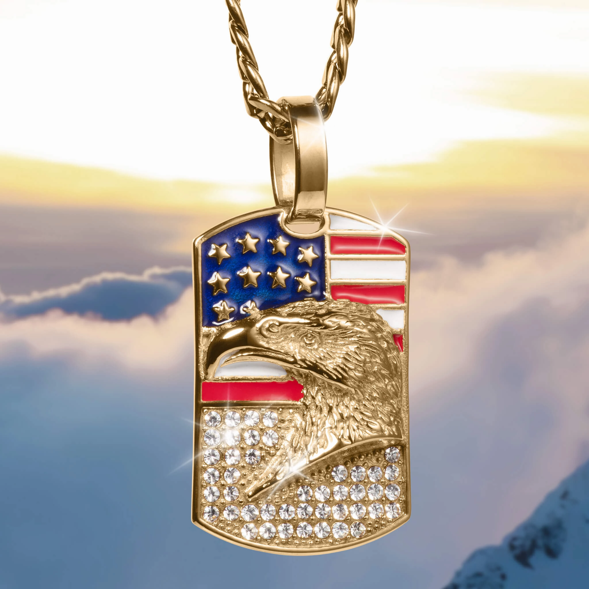 Star Spangled Pendant