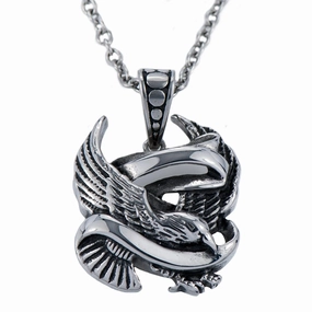 Steel Eagle Pendant 