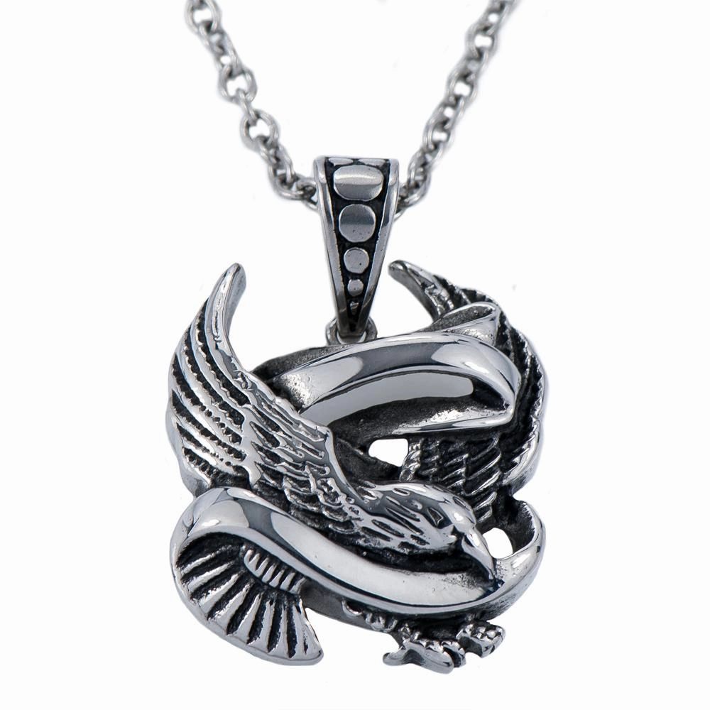 Steel Eagle Pendant 