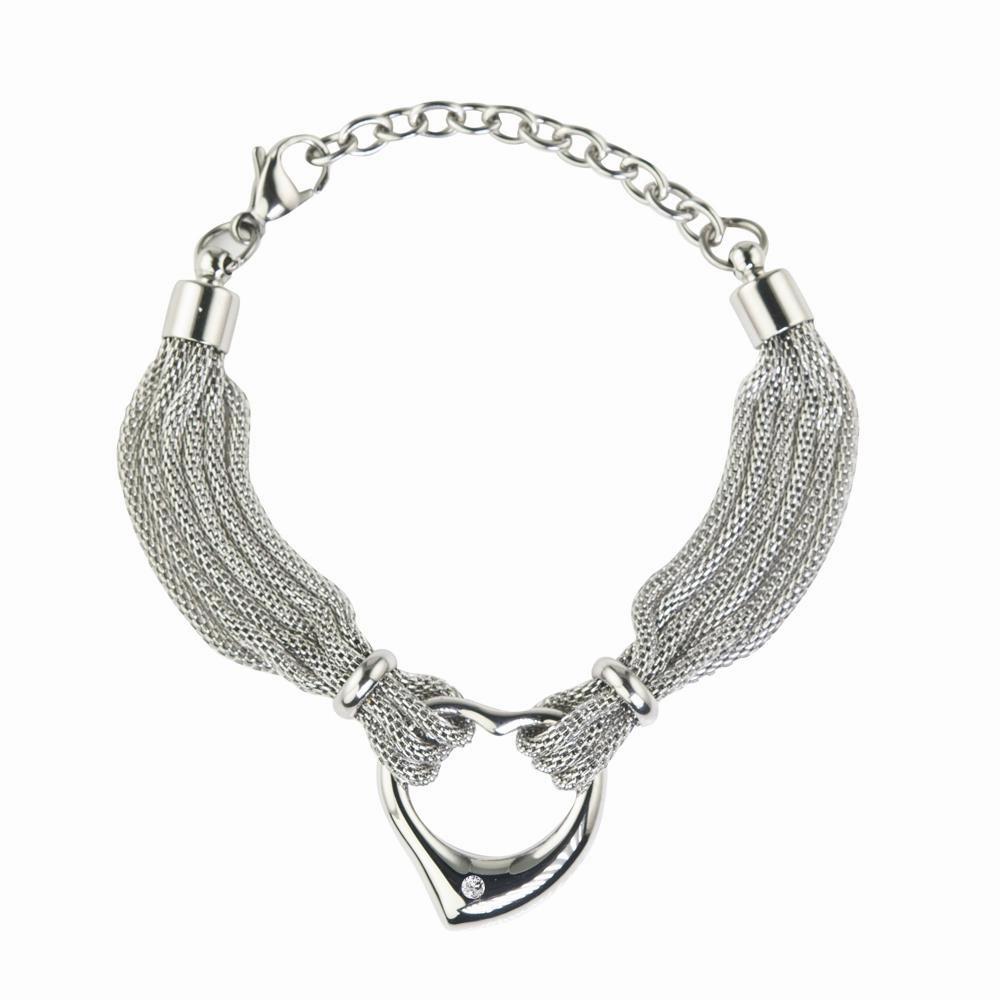 Steel Heart Bracelet hand-chain-bracelet  