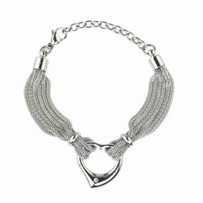 Steel Heart Bracelet hand-chain-bracelet  