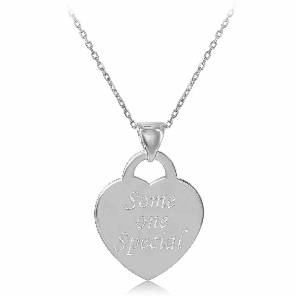 Sterling Silver &quot;Someone Special&quot; Pendant Chain
