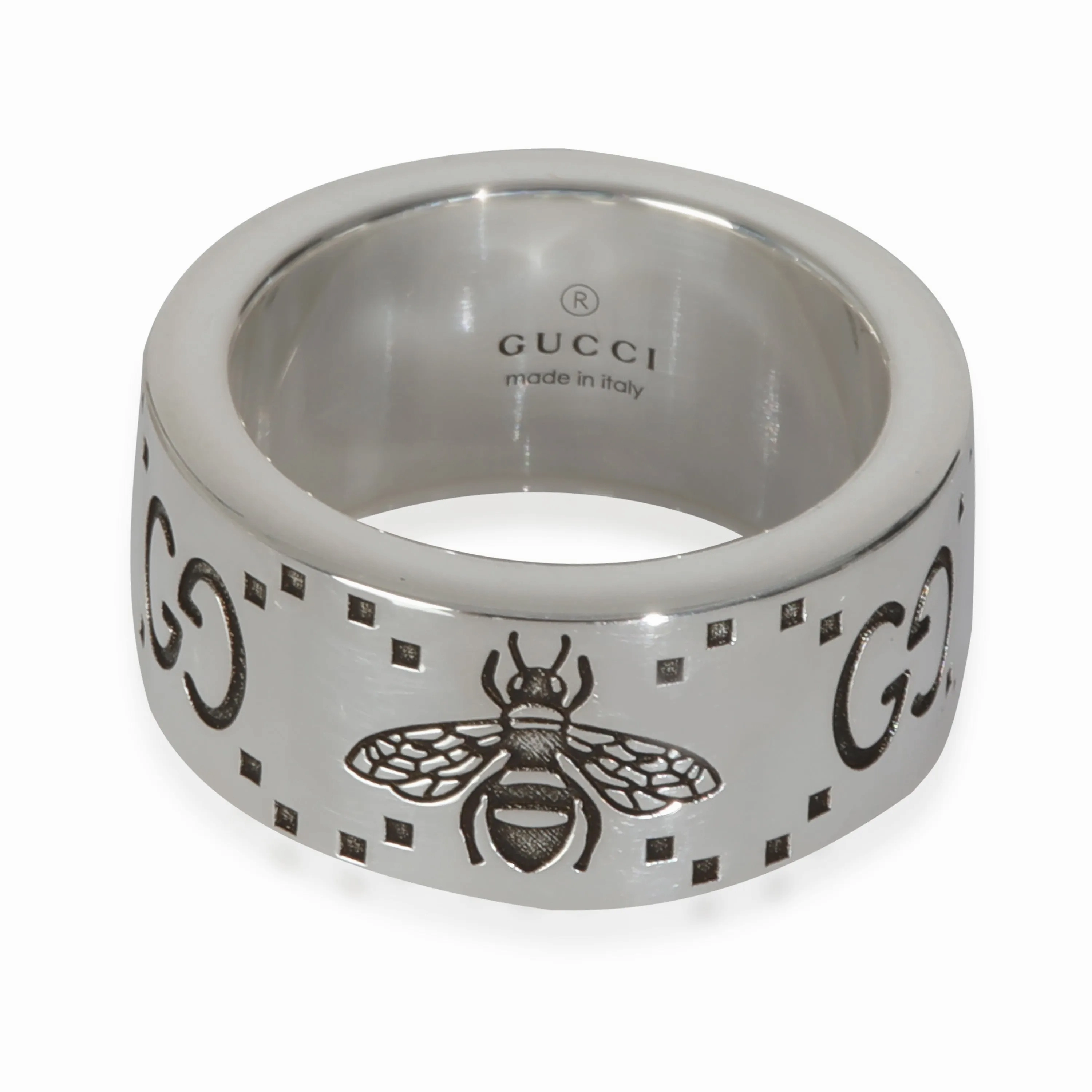 Sterling Silver  GG &amp; Bee Ring