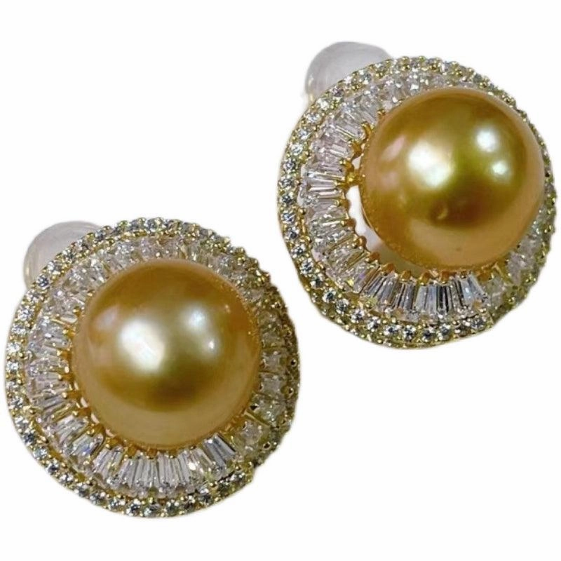 Sterling Silver Ladder Square Fashion Accessorized Pearl Earrings