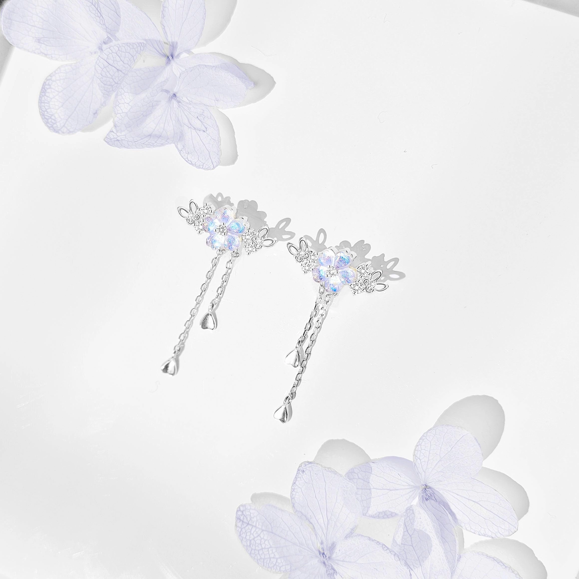 Sterling Silver Light Luxury And Small Design High Grade Earrings