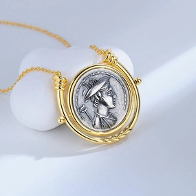Sterling Silver Necklace For Female Niche Design 