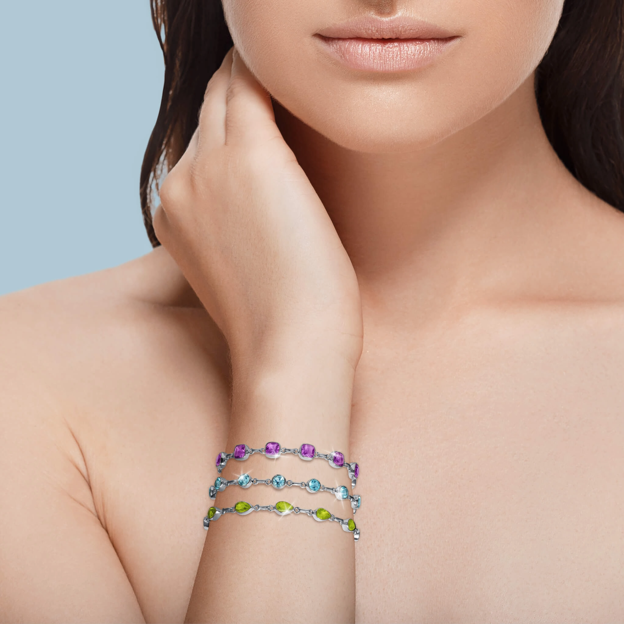 Summer Sparkle Topaz Bracelet