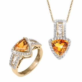 Sunfire Citrine Collection suit-set  