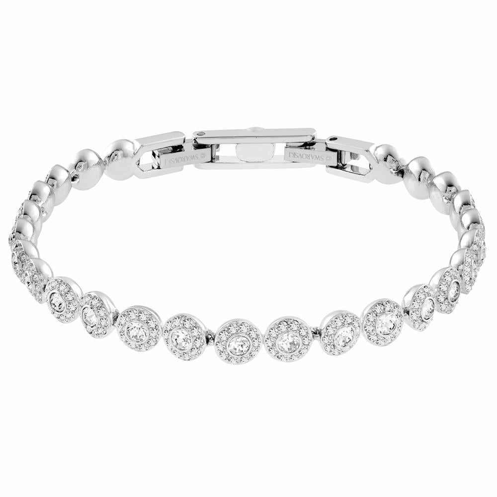Swarovski Angelic Bracelet White, Rhodium Plated fashion-jewelry  