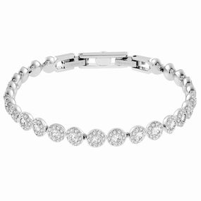 Swarovski Angelic Bracelet White, Rhodium Plated fashion-jewelry  