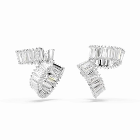 Swarovski Ariana Grande x Ear Cuffs Baguette cut White Rhodium plated 