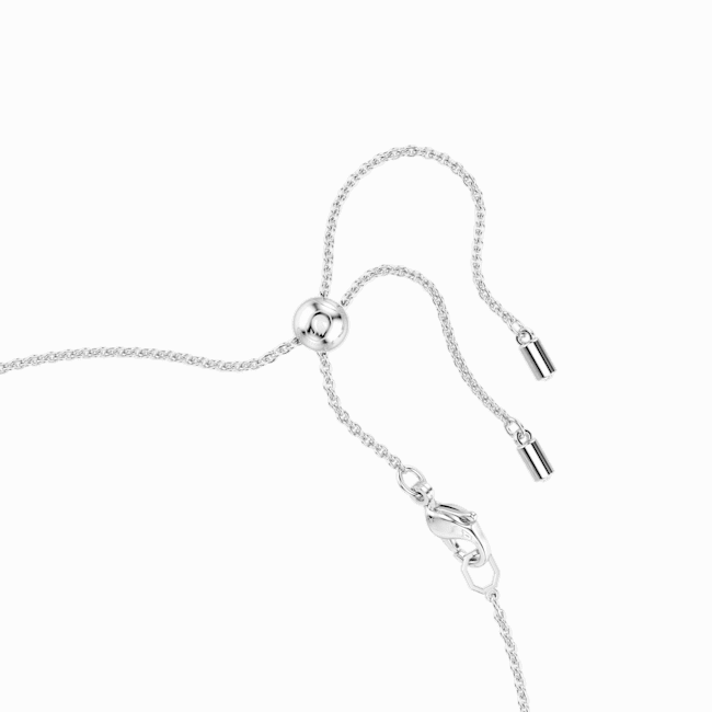 Swarovski Ariana Grande X Swarovski Choker Crystal Pearl Round Cut White Rhodium Plated