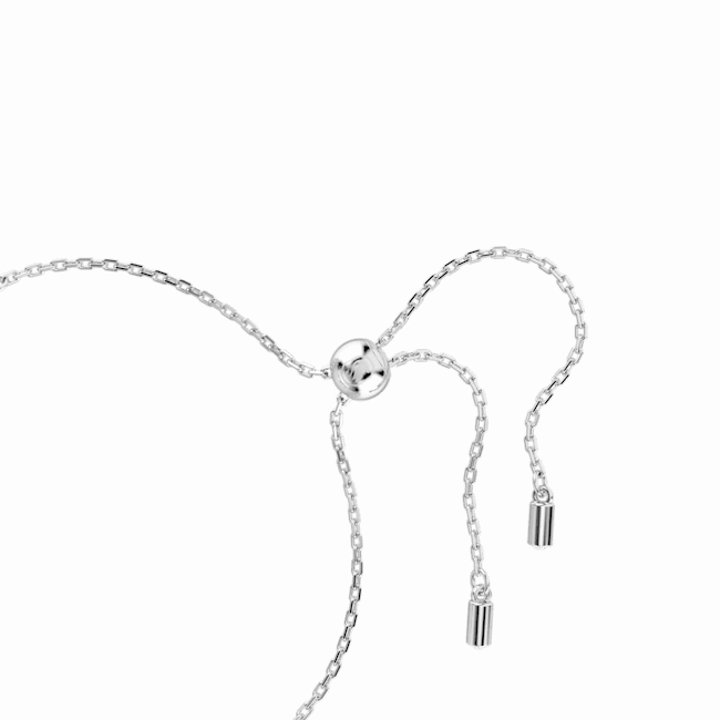 Swarovski Constella Bangle Crystal Pearl Round Cuts White Rhodium Plated